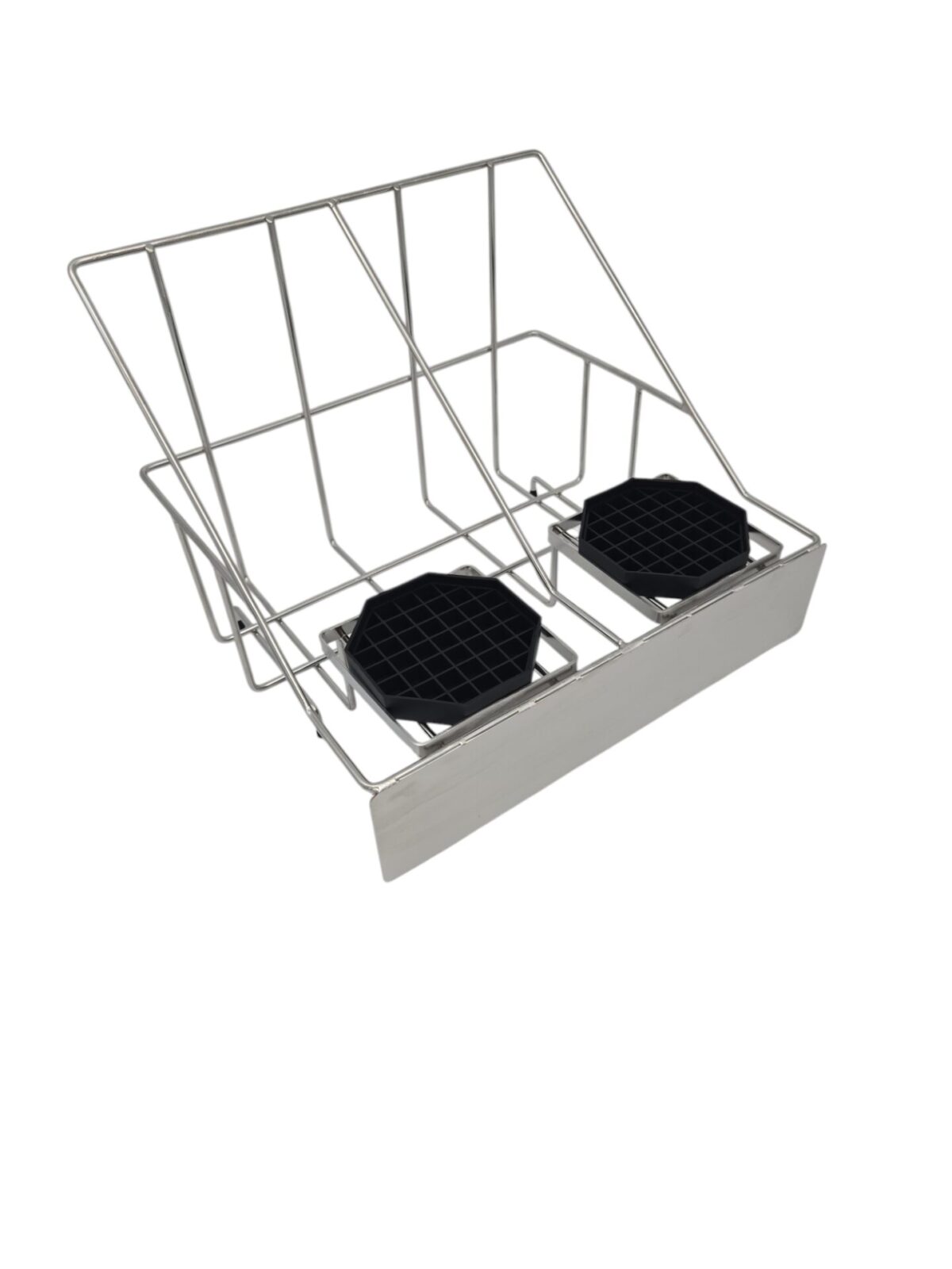 2 Airpot Serving Rack, Stainless Steel, with Drip Tray