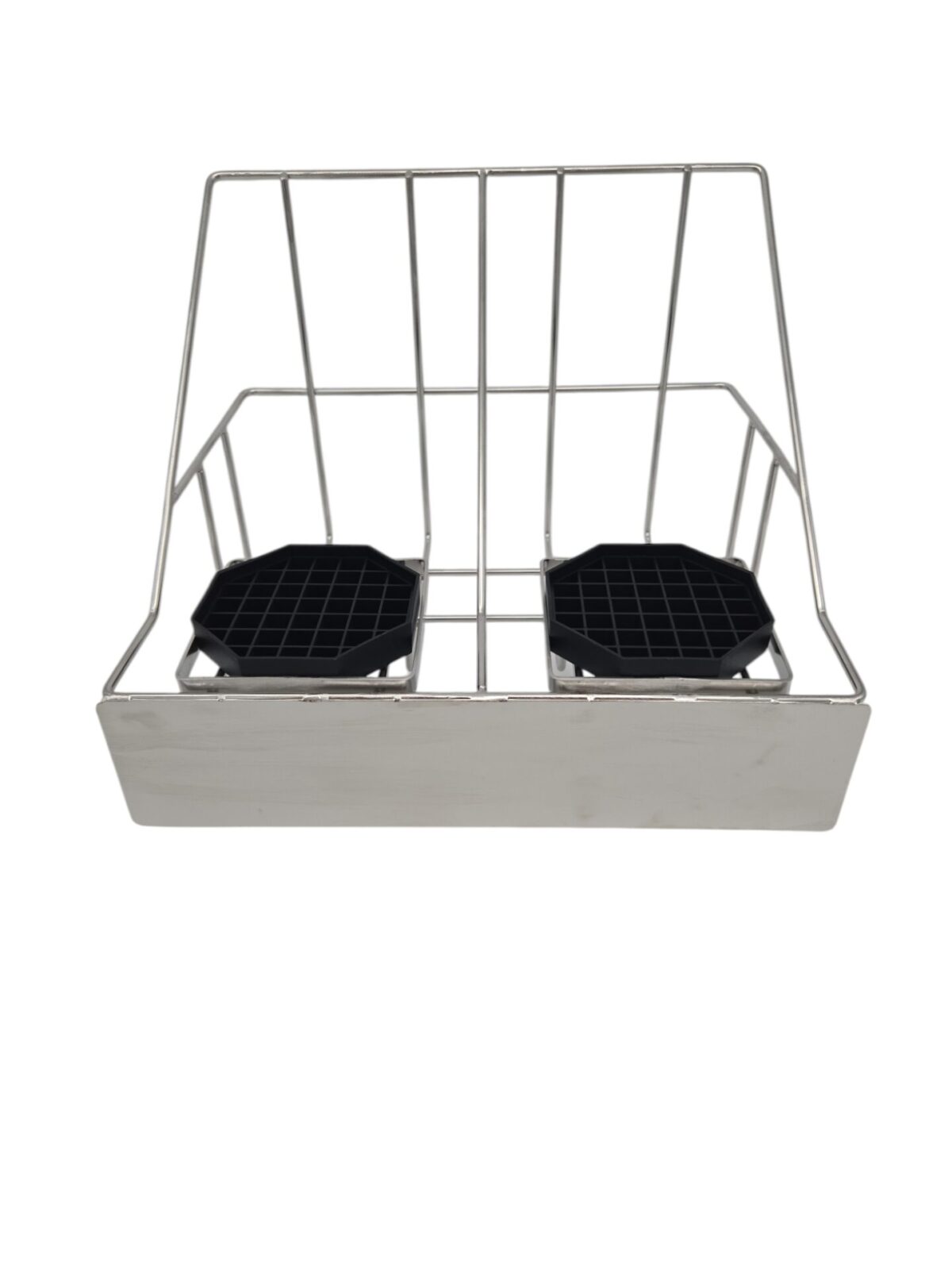 2 Airpot Serving Rack, Stainless Steel, with Drip Tray - Image 2
