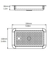 Trim Tray Rattleware Drip Tray Low Profile For Home, Club, Bar, Cafe, Restaurant, Hotel, Or Commercial Use - Easy To Clean, No Drain, Heavy Duty Stainless Steel Drip Pan For Car