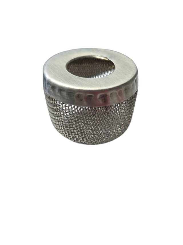 Stainless Steel Mesh Filter Cap – Round Screen Type