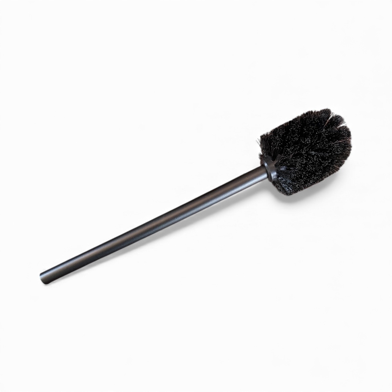 15" Large Brush, Airpot Cleaning, Detachable Threaded Head, Nylon Bristles, Stainless Steel Handle