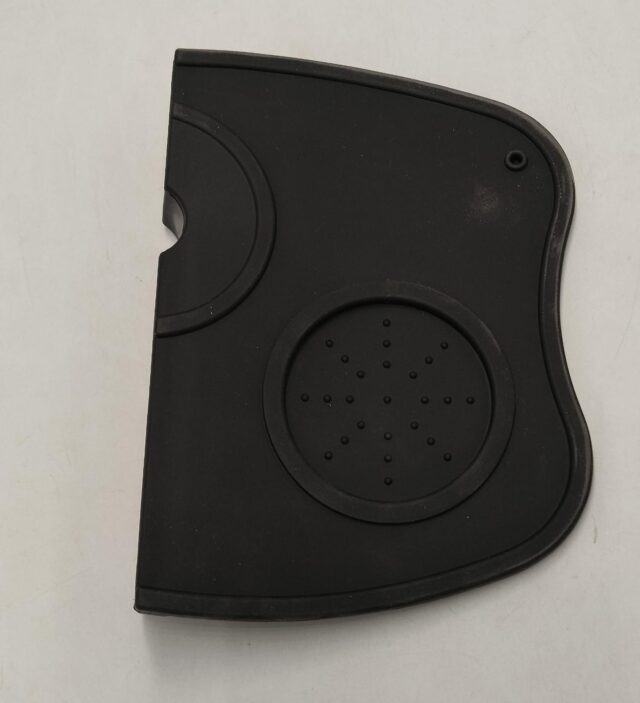 Tamping Mat, Coffee Grinding, Silicone, Black