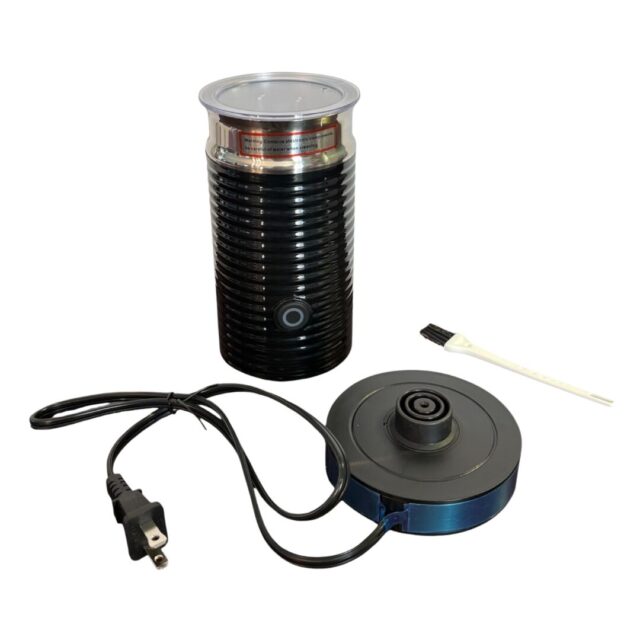 rattleware Milk Frother Black 100–220V US Plug | 8‑Inch Electric Drink Frother