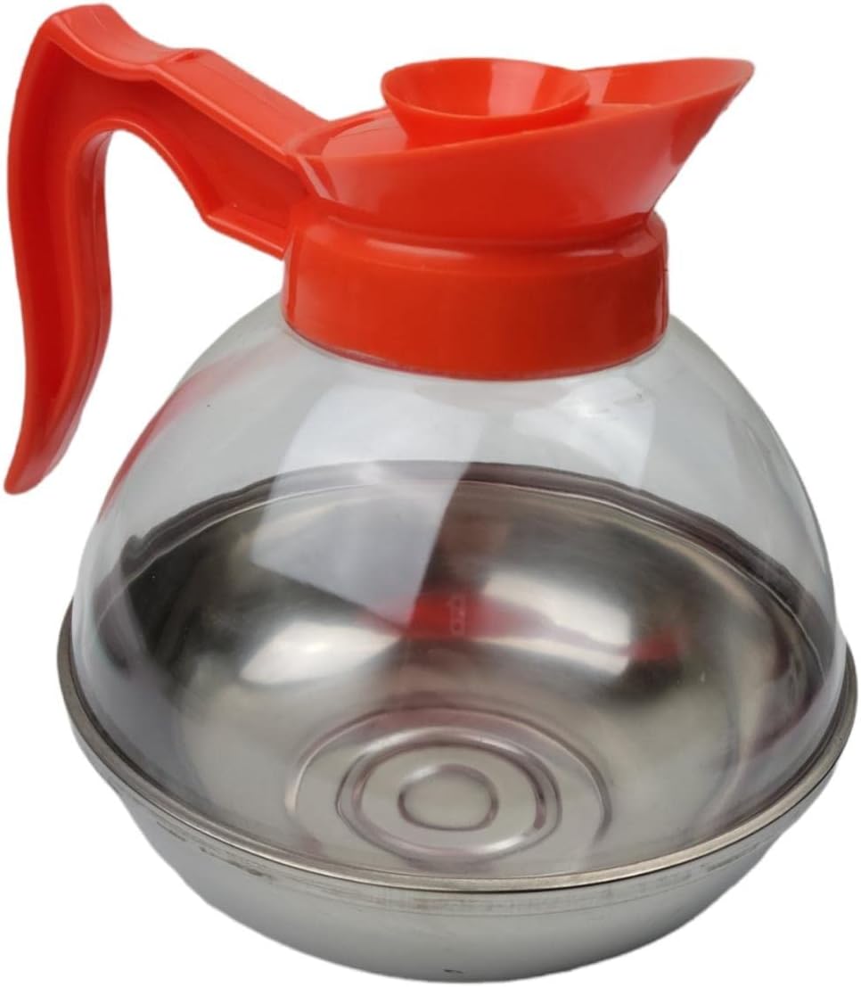 Coffee Decanter, Polymer, 64oz Orange